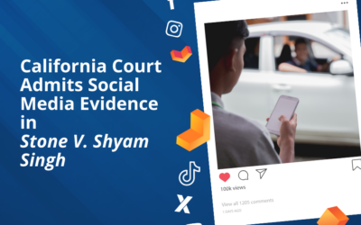 California Court Admits Social Media Evidence for Punitive Damages in Stone v. Shyam Singh
