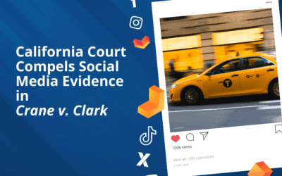 California Appellate Court Validates Use of Social Media Evidence to Challenge Injury Claims in Crane v Clark