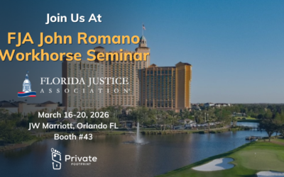 Private Footprint Attending the FJA John Romano Workhorse Seminar